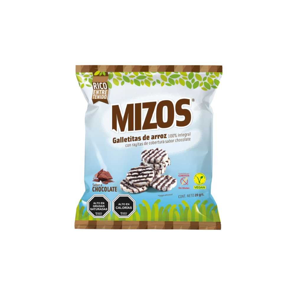Galletas arroz chocolate - Mizos