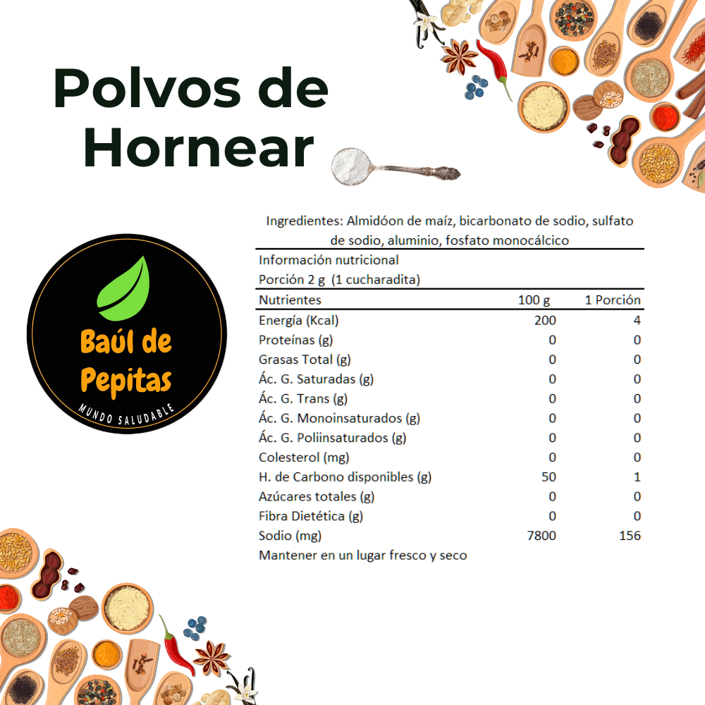 Polvos para hornear