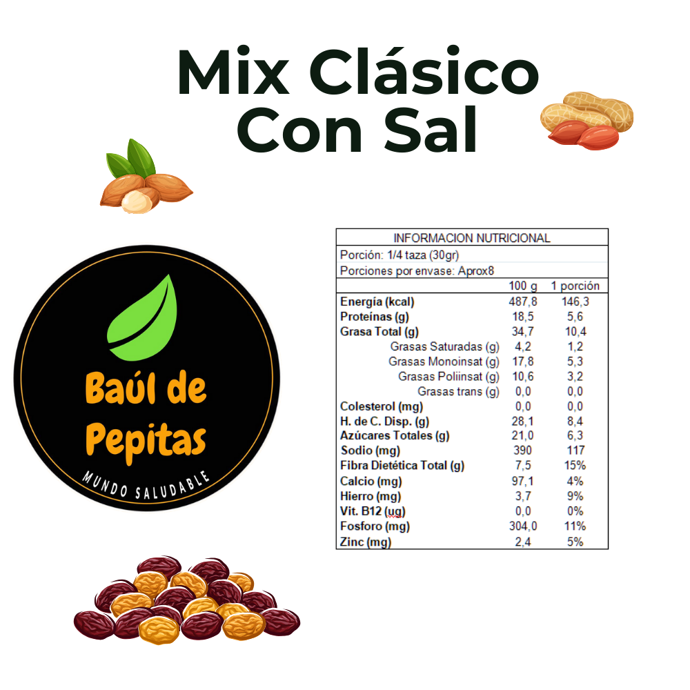 Mix clásico con sal