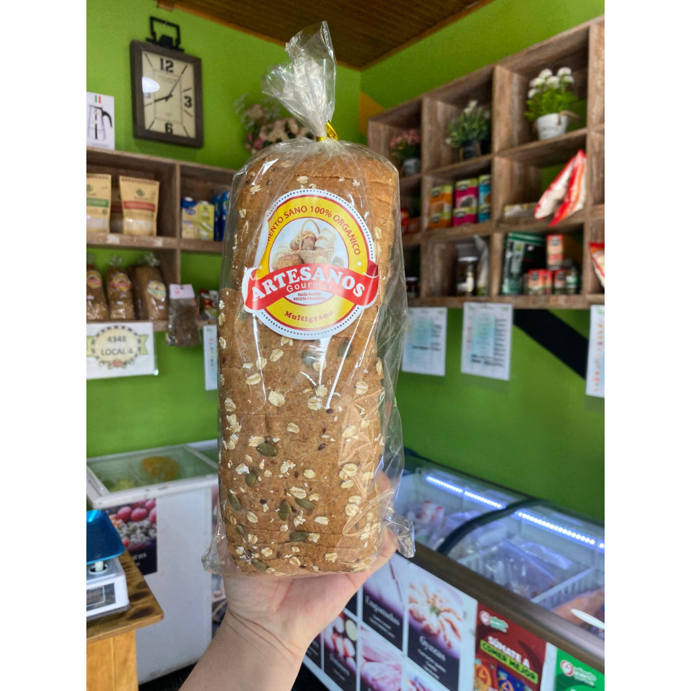 Pan Sin gluten Multigrano rebanado