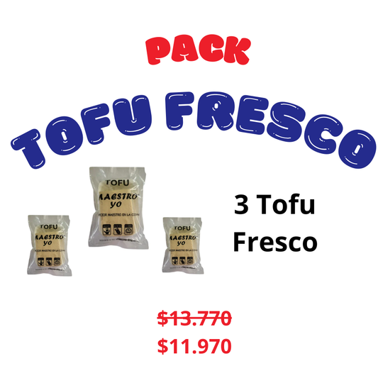 Pack 3 Tofus Frescos