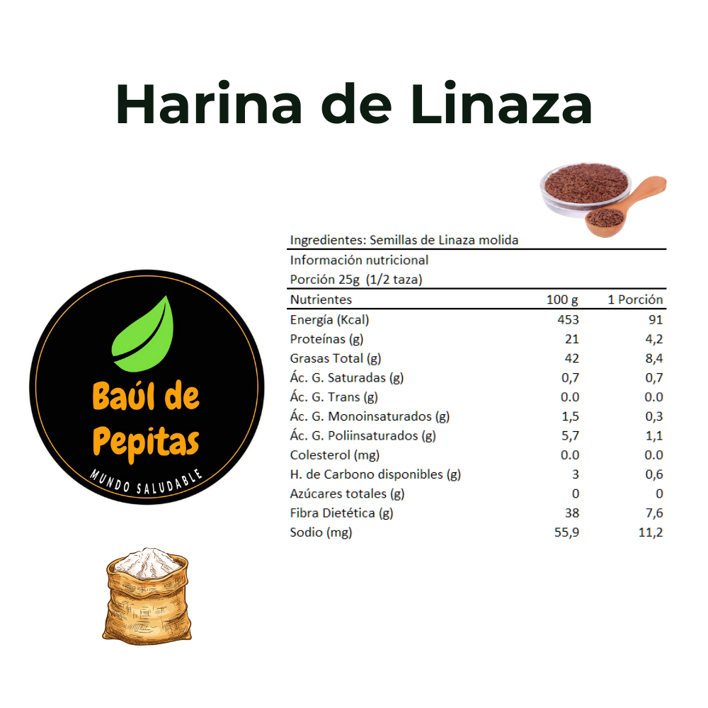Harina de linaza