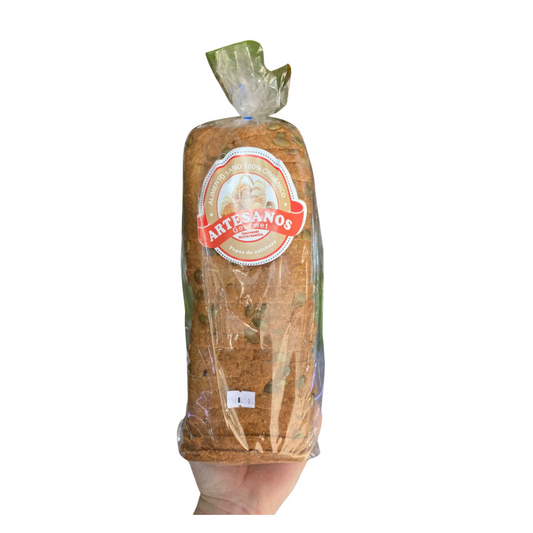 Pan Sin gluten Calabaza rebanado