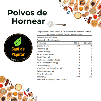 Polvos para hornear