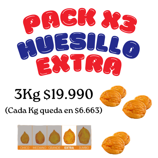 Pack 3k Huesillos Extra