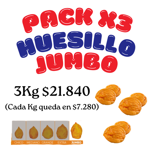 Pack 3k Huesillos Jumbo