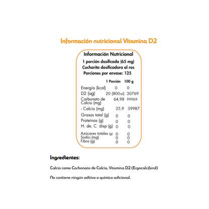 Vitamina D2 Vegana