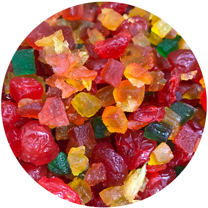Fruta Confitada con Marrasquino