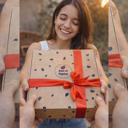 Pack de snacks para picoteo - Box parejas Gourmet: 5 Variedades Premium 🥂