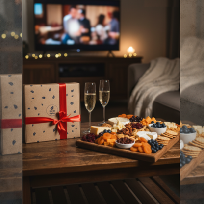 Pack de snacks para picoteo - Box parejas Gourmet: 5 Variedades Premium 🥂